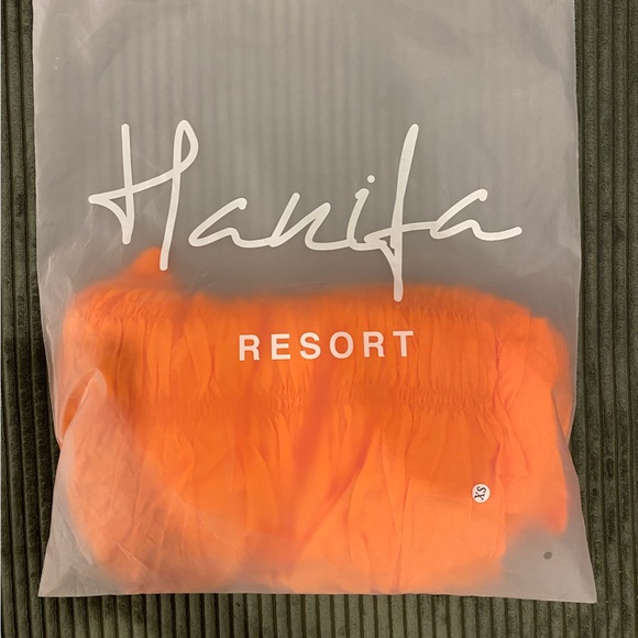 Hanifa Resort ruched skirt / coverup - Picture 4 of 4